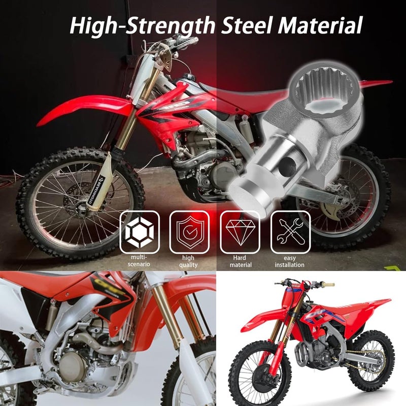 Ciuouient Kick Start Joint Knuckle, Kick Starter Lever Joint Arm Compatible with Honda CRF450R 2002-2005, CRF450X 05-17 Replacement Part (Replace #28302-MEB-671) - Image 3